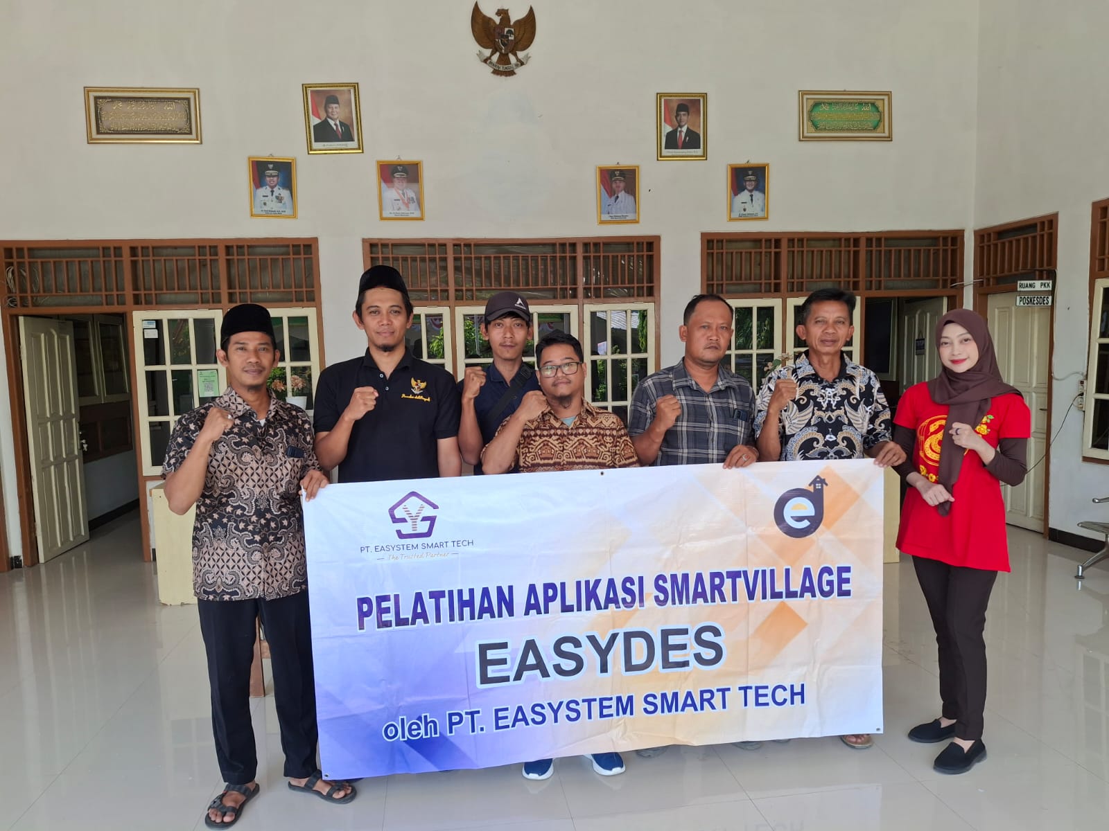 Pelatihan EasyDes di Desa Jatitengah, Jatitujuh, Majalengka
